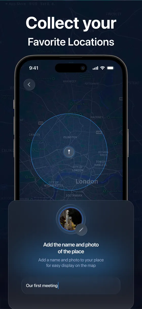 Stay Near: saved places and place-based arrival notifications